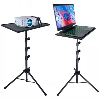 MOZOS PL2 univerzálny statív na projektor, notebook, tablet, čierny, 70-120 cm, 10 kg