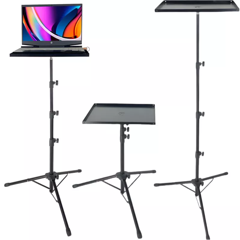 MOZOS PL2 univerzálny statív na projektor, notebook, tablet, čierny, 70-120 cm, 10 kg