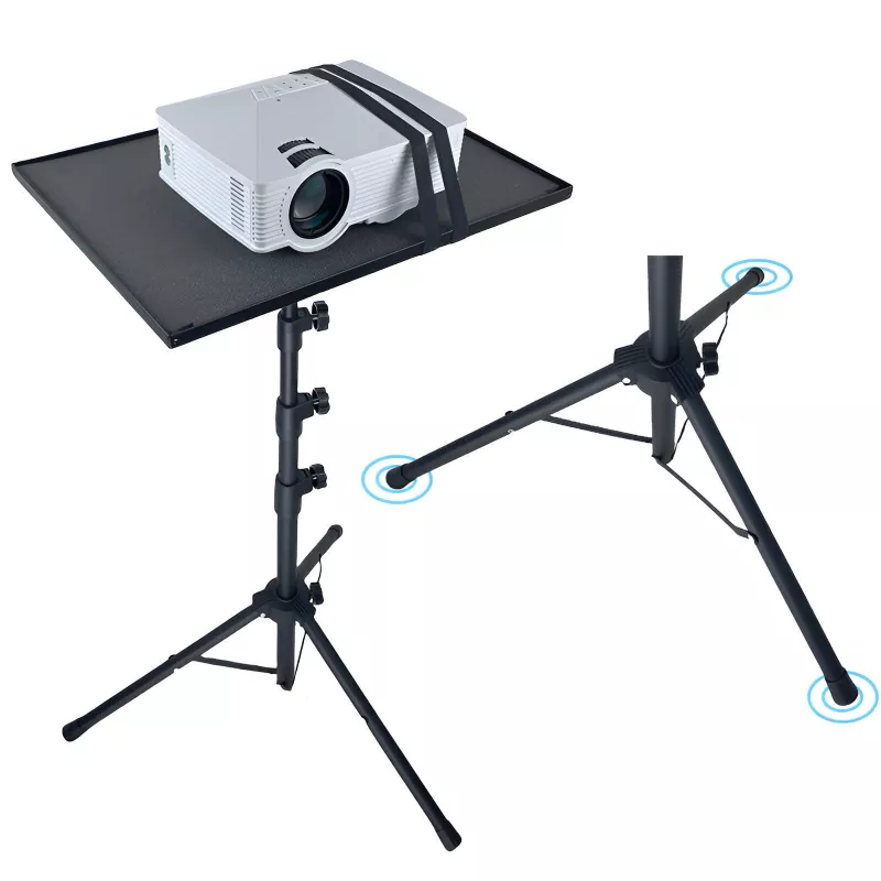 MOZOS PL2 univerzálny statív na projektor, notebook, tablet, čierny, 70-120 cm, 10 kg