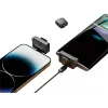 MOZOS MX4-DUAL 2.4 GHz bezdrôtový mikrofónový systém pre 2 mikrofóny pre smartfóny