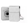 LOVEINSTANT ochranné puzdro pre Fujifilm Instax Mini LiPlay - strieborné