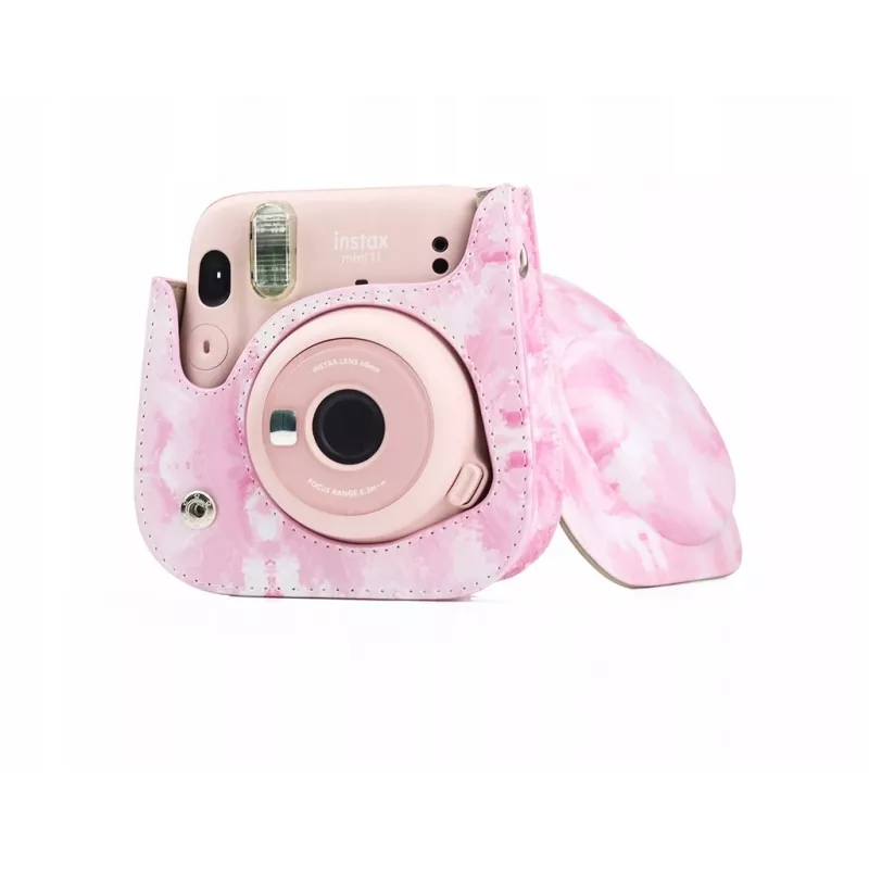 LOVEINSTANT ochranné puzdro pre Fujifilm Instax Mini 11 - watercolor pink blurs