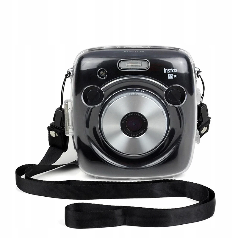 LOVEINSTANT ochranné tvrdé puzdro pre Fujifilm Instax SQ10 - priehľadné