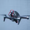 SUNNYLIFE kovový ochranný kryt gimbalu kamery pre dron DJI FPV Combo - čierny
