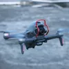 SUNNYLIFE kovový ochranný kryt gimbalu kamery pre dron DJI FPV Combo - čierny