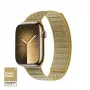 Crong Melange Magnetic remienok pre Apple Watch 38/40/41/42 mm (žltá Melange)
