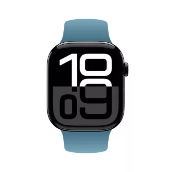 Crong Liquid Silicone remienok na hodinky pre Apple Watch 38/40/41/42 mm - námornícka modrá