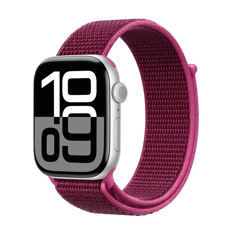 Crong Nylon Sport Band pre Apple Watch 38/40/41/42 mm (magenta fusion)