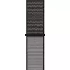 Crong Nylon Sport Loop pre Apple Watch 44/45/46/49 mm (nočná sivá)