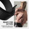 Crong Nylon Sport Loop pre Apple Watch 44/45/46/49 mm (nočná sivá)
