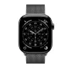 Crong Milano Steel - nerezový remienok pre Apple Watch 38/40/41/42 mm (grafit)