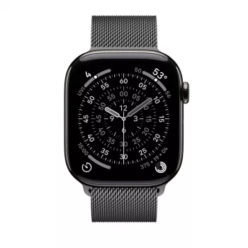 Crong Milano Steel - nerezový remienok pre Apple Watch 38/40/41/42 mm (grafit)