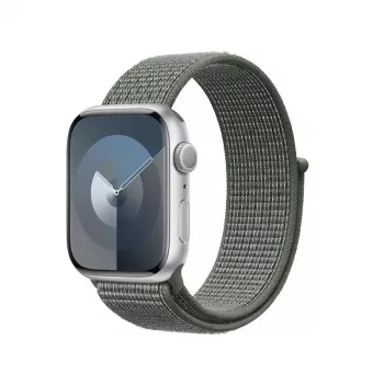 Crong Nylon Sport Band pre Apple Watch 38/40/41/42 mm (military green)