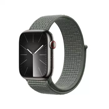 Crong Nylon Sport Band pre Apple Watch 38/40/41/42 mm (military green)