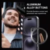 Crong Clear MAG Pro puzdro pre Apple iPhone 16, MagSafe, čierna