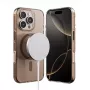 Crong Clear MAG Pro puzdro pre iPhone 16 Pro MagSafe (púštna)