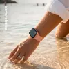 Crong Liquid - remienok pre Apple Watch 38/40/41/42 mm (lososová)