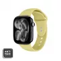 Crong Liquid - remienok pre Apple Watch 38/40/41/42 mm (slámovožltá)
