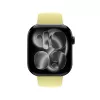 Crong Liquid - remienok pre Apple Watch 38/40/41/42 mm (slámovožltá)