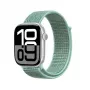 Crong Nylon Sport Loop pre Apple Watch 38/40/41/42 mm zelená