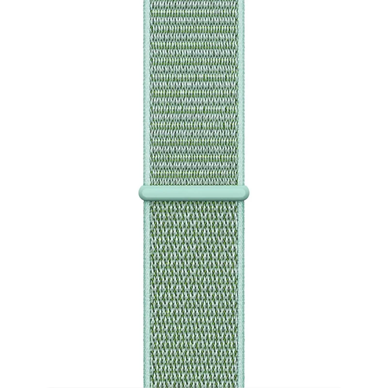 Crong Nylon Sport Loop pre Apple Watch 38/40/41/42 mm zelená
