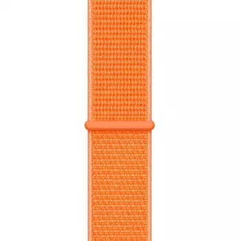 Crong Nylon Sport Loop pre Apple Watch 38/40/41/42 mm oranžová