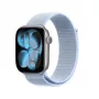 Crong Nylon remienok pre Apple Watch 38/40/41/42 mm modrý