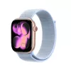 Crong Nylon remienok pre Apple Watch 38/40/41/42 mm modrý