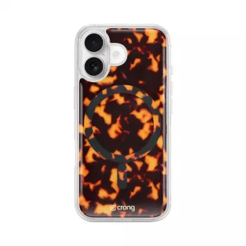 Crong Deluxe MAG Cover - puzdro pre iPhone 17 MagSafe (Tortoise)