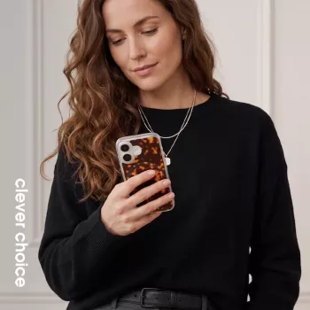 Crong Deluxe MAG Cover - puzdro pre iPhone 17 MagSafe (Tortoise)