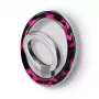 Crong Deluxe RING Holder - magnetický krúžok na telefón MagSafe (Pink Tortoise)