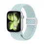 Crong Wave Band pletený textilný remienok pre Apple Watch 38/40/41/42 mm (mätová)