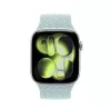 Crong Wave Band pletený textilný remienok pre Apple Watch 38/40/41/42 mm (mätová)
