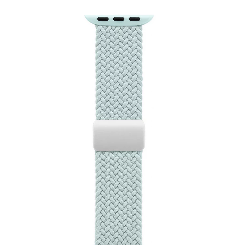 Crong Wave Band pletený textilný remienok pre Apple Watch 38/40/41/42 mm (mätová)