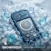 Crong Seal Cover vodotesné puzdro IP68 pre iPhone 16 Pro (Marine)