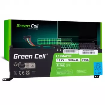 Green Cell L19M4PC0 batéria pre Lenovo Legion 5/5P/7, 60Wh, 15,36V, 3900mAh, 4-článková, Li-Ion, čierna