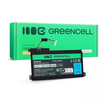 Green Cell batéria pre ASUS C31N1912 / B31N1912, 3 články, 42Wh, 11,55V, Li-Ion Polymer, čierna