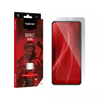 MYSCREEN PROTECTOR MS ImpactGLASS Samsung Galaxy A53 5G čierna anti-shock hybridné sklo 8H