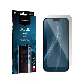 MyScreen Diamond Glass AntiSPY ochranná fólia displeja proti zvedavým pohľadom pre Apple iPhone 17 Pro Max