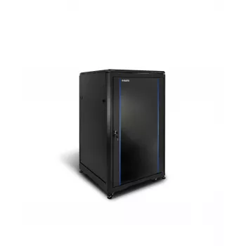 RACKTEL RL-6621SRE 21U 600x600 serverový rack Eco čierny