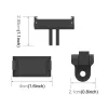 PULUZ PU576B magnetický držiak pre DJI Action 2 a GoPro