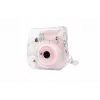 LOVEINSTANT ochranné puzdro pre Fujifilm Instax Mini 11 - priehľadné s ružovými flitrami