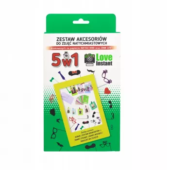 LOVEINSTANT 5-in-1 sada príslušenstva pre Fujifilm Instax Mini 40, 11, 9, 8, 7s, Evo, LiPlay, 90, 70