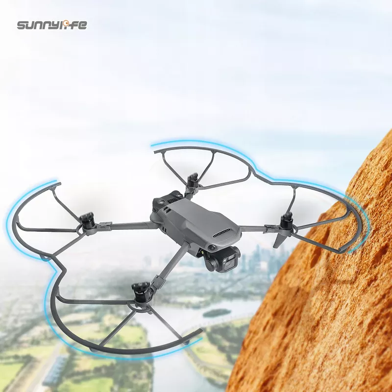 SUNNYLIFE sada chráničov vrtúľ balenie 4 ks pre DJI Mavic 3 / Mavic 3 Classic - tmavosivá
