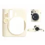 LOVEINSTANT silikónové ochranné puzdro pre Fujifilm Instax Mini 41 - biela/bežová