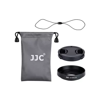 JJC 2-in-1 ochranná sada slnečná clona + krytka objektívu pre Canon G1X Mark III