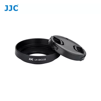 JJC 2-in-1 ochranná sada slnečná clona + krytka objektívu pre Canon G1X Mark III