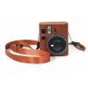LOVEINSTANT silikónové ochranné puzdro pre Fujifilm Instax Mini 41 - hnedé