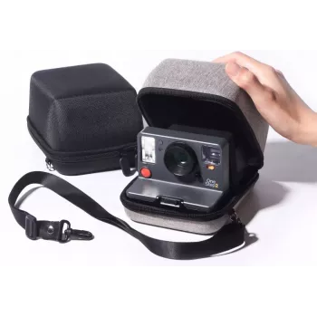 LOVEINSTANT taška na prenášanie pre Polaroid Now, Now+, OneStep 2 VF, OneStep+ - čierna