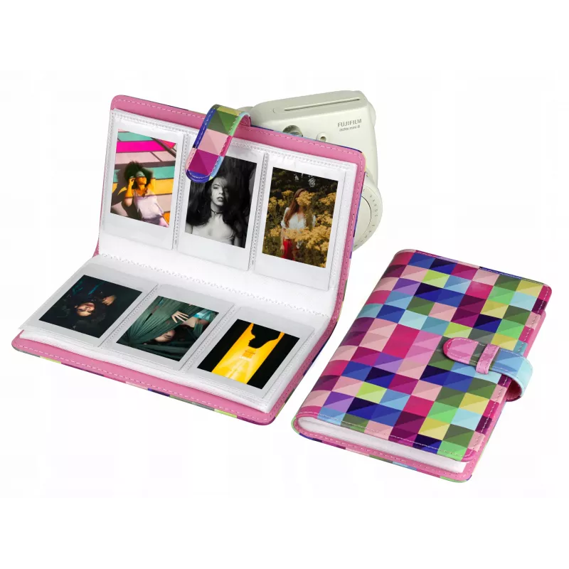 LOVEINSTANT fotoalbum pre Fujifilm Instax Mini 11 9 8 7 40 / Smiling Faces
